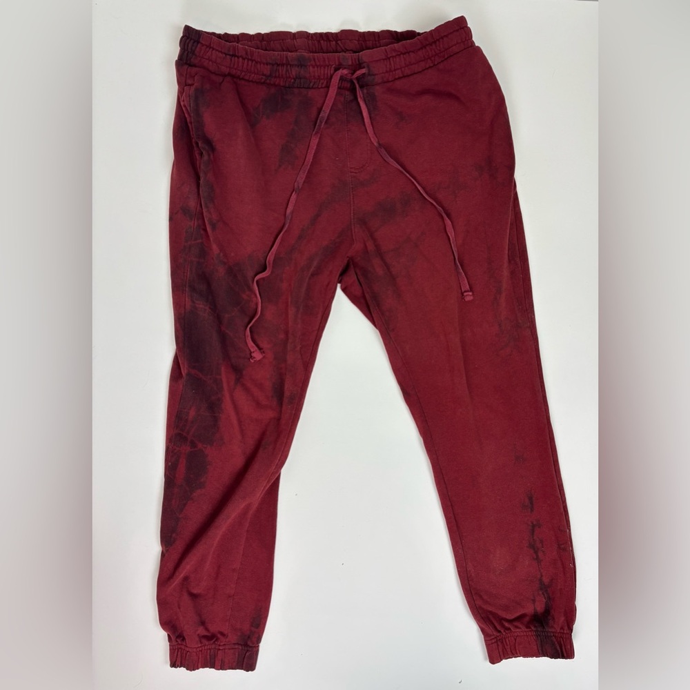 Men's Red Sweatpants Size Large